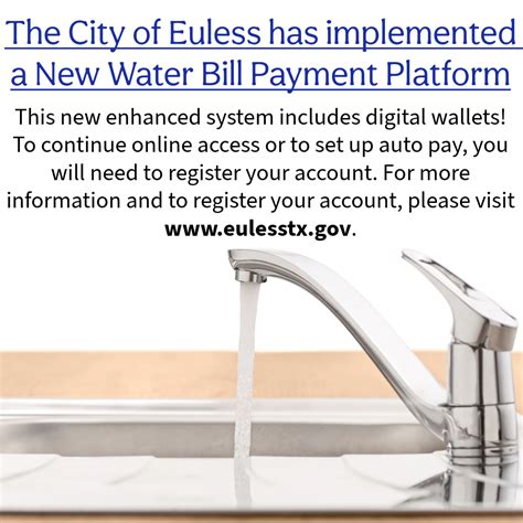 euless water bill pay